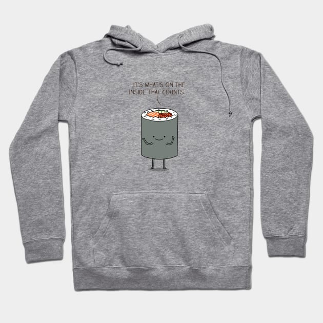 Sushi roll Hoodie by milkyprint